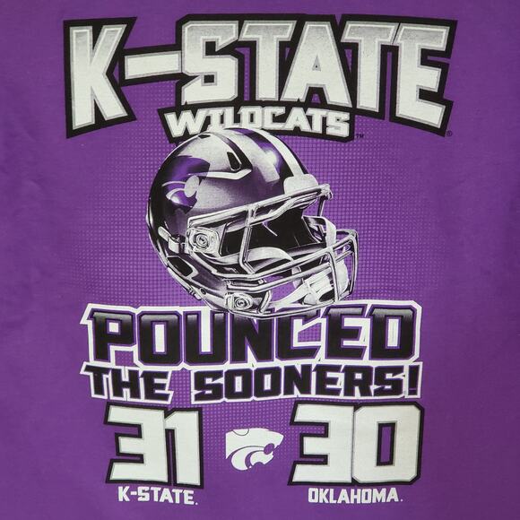 K-State Wildcats Pounced the Sooners 2014 Tee Small - Picture 3 of 8